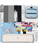 Cricut Explore 4 Cutting Machine and Easy Press 3 Combo with Htv Materials Bundle