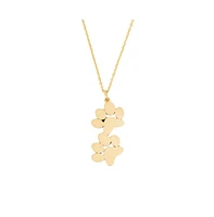 EverPaw Double Paw Print Necklace