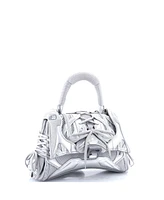 Pre-Owned Balenciaga Small SneakerHead Top Handle Bag Mesh and Faux Leather
