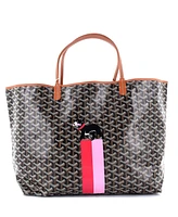 Pre-Owned Goyard Gm Saint Louis Tote Printed Coated Canvas