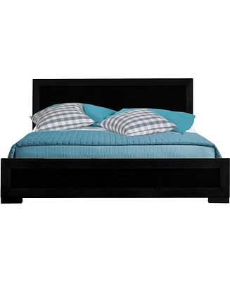Manufactured Wood Bed Frame – Classic and Sturdy Construction