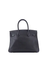 Pre-Owned HERMES Birkin Handbag Epsom with Gold Hardware
