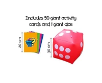 Quokka Giant Outdoor Games for Kids Ages 8-12 - Fun Family Game & Adults with Jumbo Dice