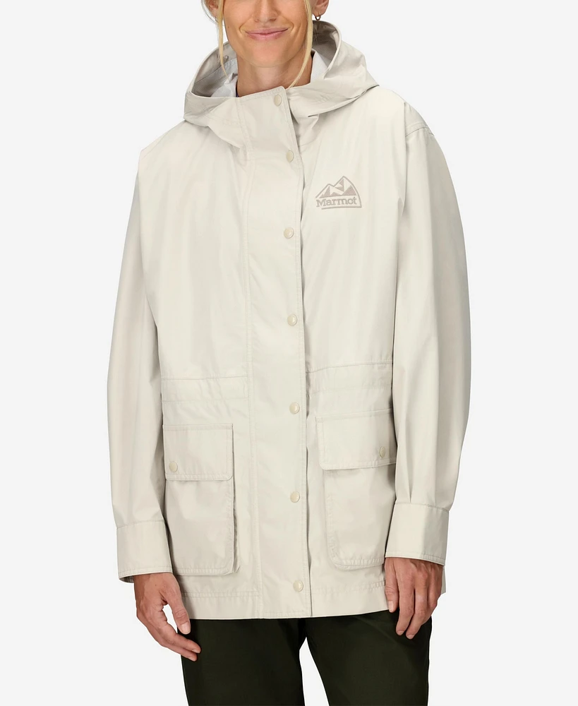 Marmot Women's '78 All-Weather Parka Hooded Collar Jacket