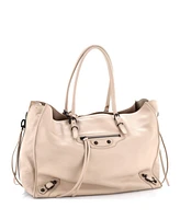 Pre-Owned Balenciaga Papier B4 Zip Around Classic Studs Bag Leather