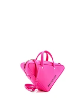 Pre-Owned Balenciaga Small Triangle Duffle Bag Leather