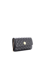 Pre-Owned Versace Icon Wallet on Chain Quilted Leather