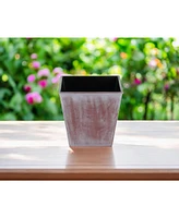 Lightweight Plastic Flower Pot for Indoor Outdoor Planting