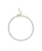 Jessica Simpson 3-Piece Chain & Crystal Bracelet Set