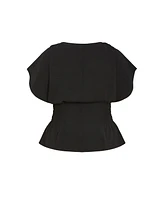 City Chic Plus Cara Top