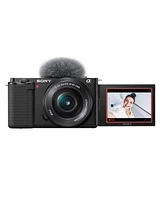 Sony Sony Zv-E10 Mirrorless Interchangeable Lens Vlogging Camera with 16-50mm Lens, Black