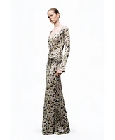 Nocturne Women's Twist Detail Maxi Dress