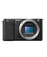 Sony Zv-E10 Mirrorless Camera Body, Black Bundle with, 64GB Sd Memory Card, Shoulder Bag