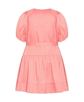 City Chic Plus Cassie Plain Dress