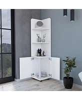 Accent Cabinet with Four Shelves – Stylish and Functional Storage