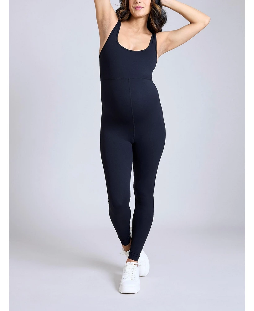Motherhood Maternity Maternity Sleeveless Active Unitard - Motherhood