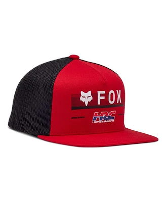 Fox Big Boys and Girls Red Honda Snapback Hat