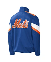 G-iii Sports by Carl Banks Men's Royal New York Mets Earned Run Full-Zip Jacket