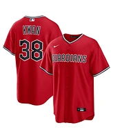 Nike Men's Steven Kwan Red Cleveland Guardians Alternate Replica 2.0 Player Jersey
