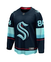 Fanatics Men's Kaapo Kakko Deep Sea Blue Seattle Kraken Home Breakaway Player Jersey