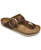 Birkenstock Women's Gizeh Big Buckle Oiled Leather Sandals from Finish Line