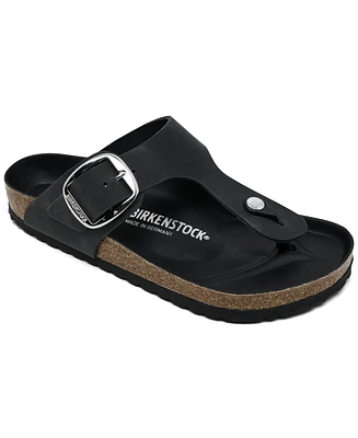 Birkenstock Women's Gizeh Big Buckle Oiled Leather Sandals from Finish Line