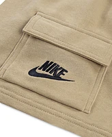 Nike Little Boys Pocket T-Shirt & French Terry Shorts, 2 Piece Set