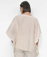 Dkny Women's Flowy Voile Top
