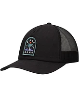 Billabong Men's Black Lounge Unstructured Trucker Adjustable Hat