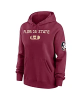 Nike Women's Garnet Florida State Seminoles Club Fleece Pullover Hoodie