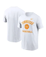 Nike Men's White Tennessee Volunteers Basketball Icon T-Shirt