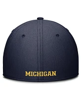 Nike Men's Navy Michigan Wolverines Rise Performance Flex Hat
