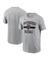 Nike Men's Heather Gray San Francisco Giants Arched T-Shirt