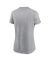 Nike Women's Heather Gray Ohio State Buckeyes The T-Shirt