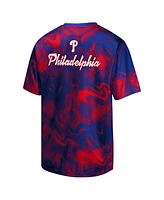 Outerstuff Big Boys and Girls Red/Royal Philadelphia Phillies Pinch Hitter T-Shirt
