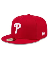 New Era Men's Red Philadelphia Phillies 2025 Jackie Robinson Day 59FIFTY Fitted Hat