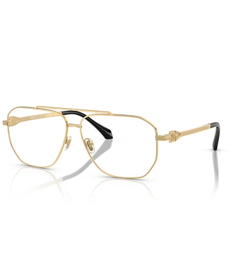 Versace Men's Pilot Eyeglasses, VE1307
