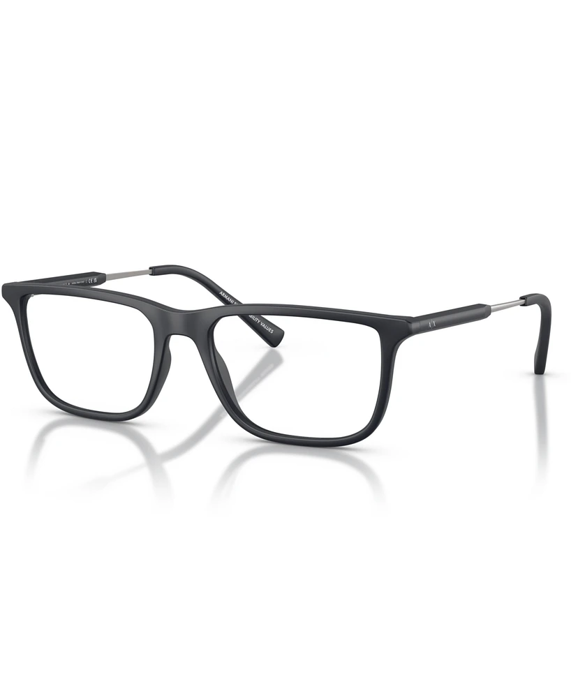 Armani Exchange Men's Pillow Eyeglasses, AX3126