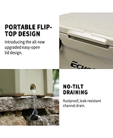 EchoSmile 35 Quart Rotomolded Cooler, Built to Stand up The Rigors of Journey