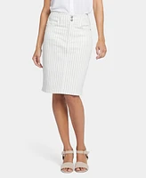 Nydj Women's High Rise Waist Skirt