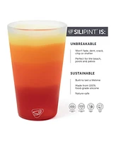 Pint Glasses: 2 pk - Marigold & Habiscus