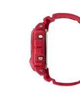 G-Shock Men's Japanese Quartz Red Resin Watch, 50mm
