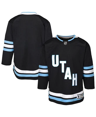 Outerstuff Big Boys and Girls Black Utah Hockey Club Home Premier Jersey