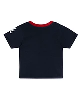 Outerstuff Toddler 2-Piece Navy Atlanta Braves Bonus Ball T-Shirt and Shorts Set