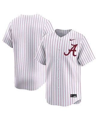 Nike Men's White Alabama Crimson Tide College Limited Baseball Jersey