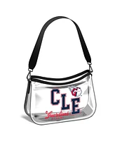 Wear by Erin Andrews Cleveland Guardians Clear Stadium Mini Purse