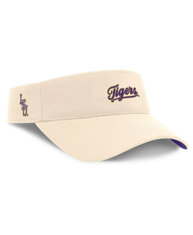 Nike Men's Natural Lsu Tigers Primetime Ace Adjustable Visor Hat