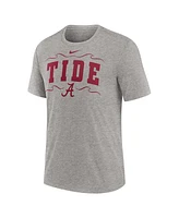 Nike Men's Heather Gray Alabama Crimson Tide Campus Local Tri-Blend T-Shirt