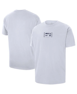 Nike Men's White Nba All World Hoops Max90 Oversized T-Shirt