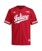 Adidas Men's Crimson Indiana Hoosiers Replica Baseball Jersey